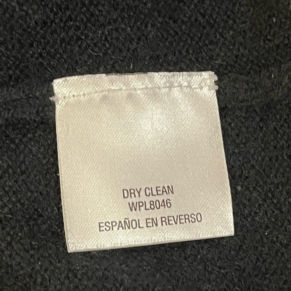 Cashmere Charter Club Luxury Black V Neck Pullover Sweater Womens size Medium - Picture 7 of 11